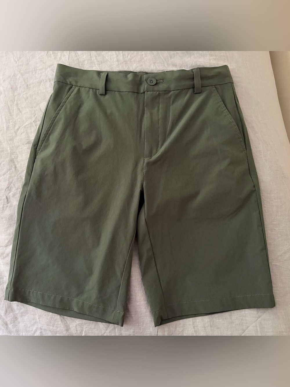 Vineyard Vines Olive Green Flat Front Shorts